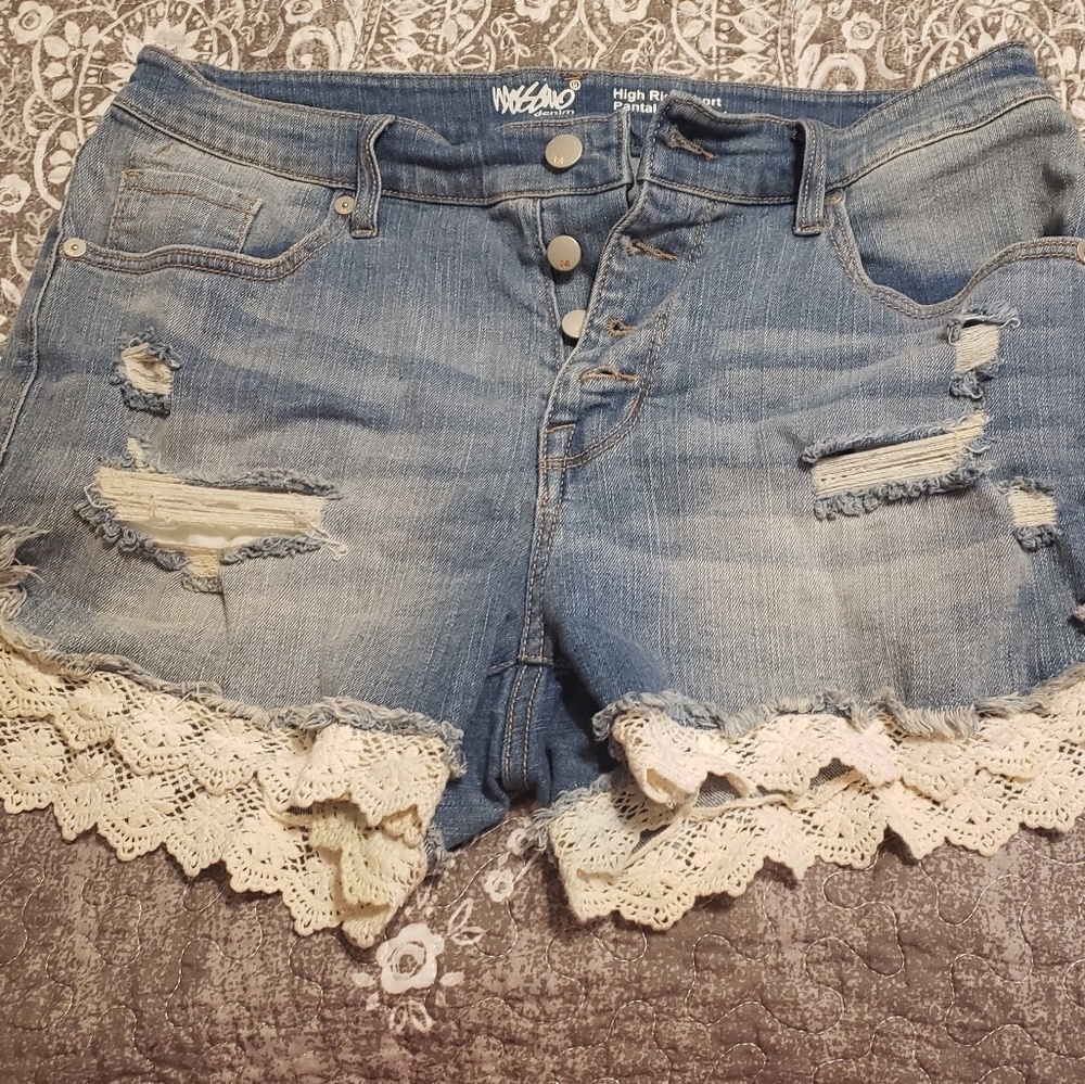 Mossimo Denim High Rise Shorts